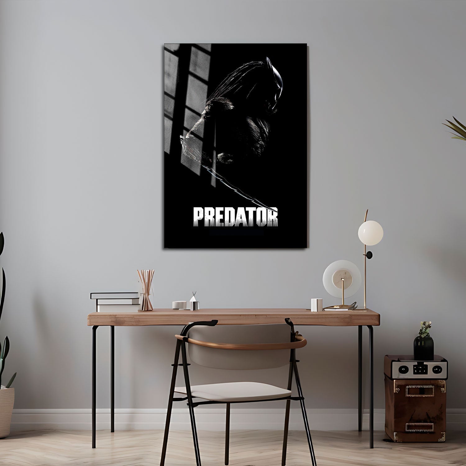 Flex Designs Metal Poster Predator Franchise 24 x 36" Home Goods - Movie  Movie Metal Poster