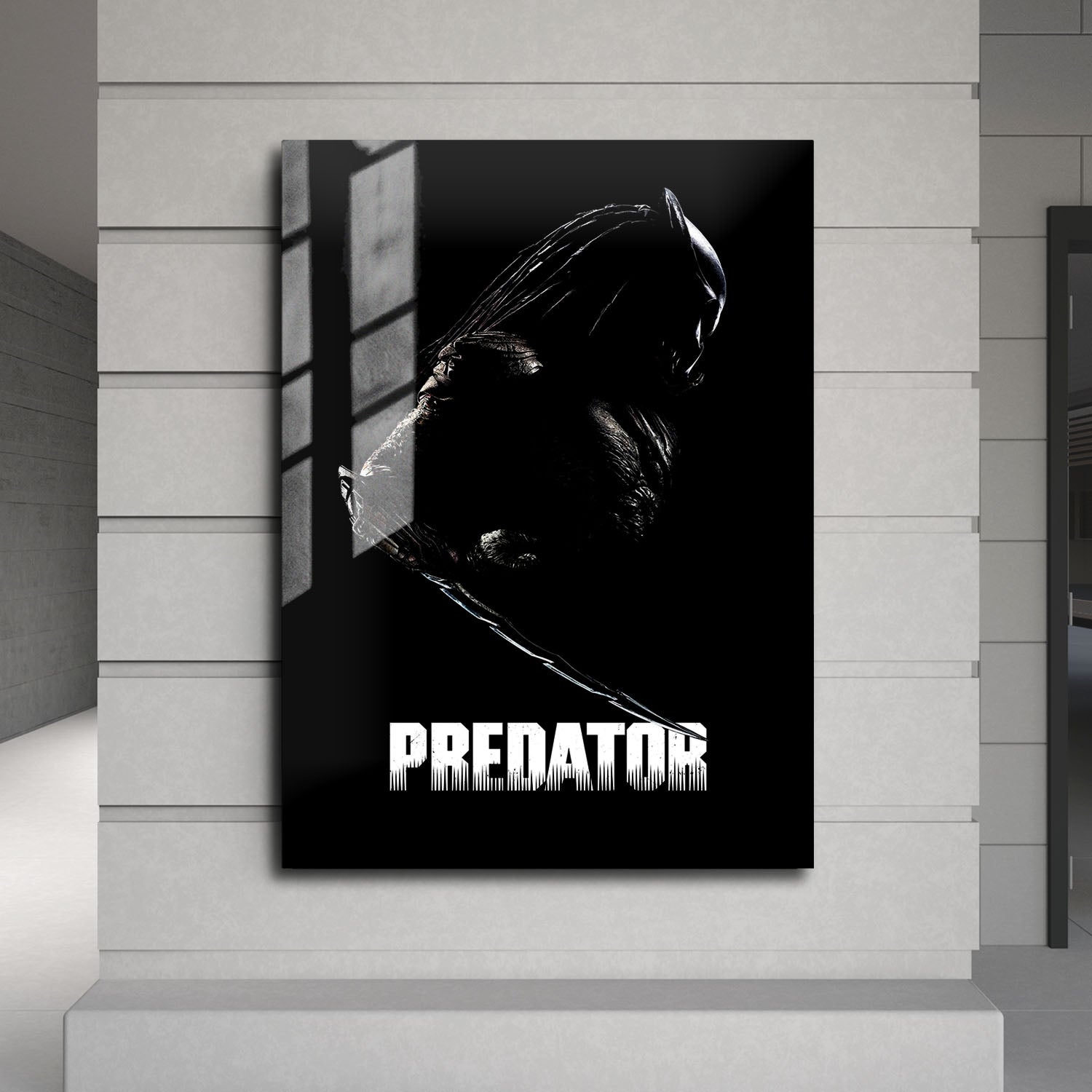 Flex Designs Metal Poster Predator Franchise 24 x 36" Home Goods - Movie  Movie Metal Poster