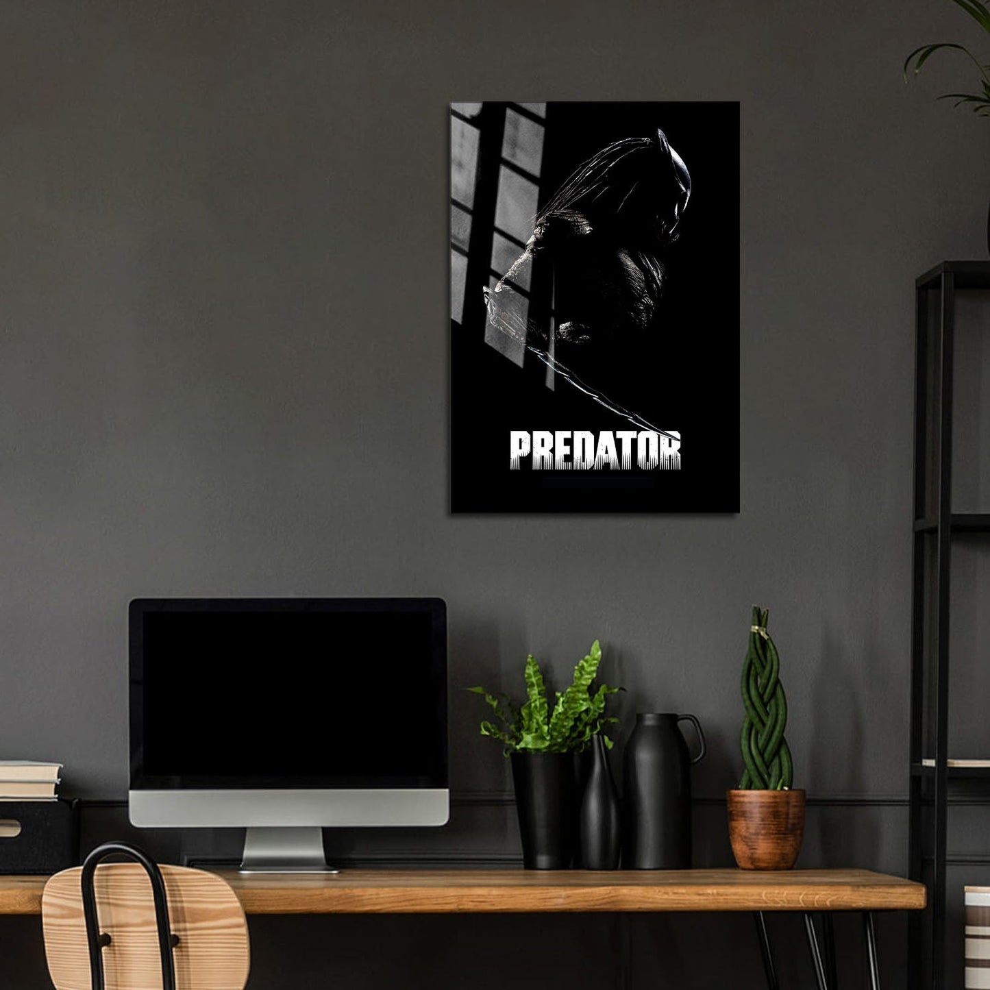 Flex Designs Metal Poster Predator Franchise 5 x 7" Home Goods - Movie  Movie Metal Poster