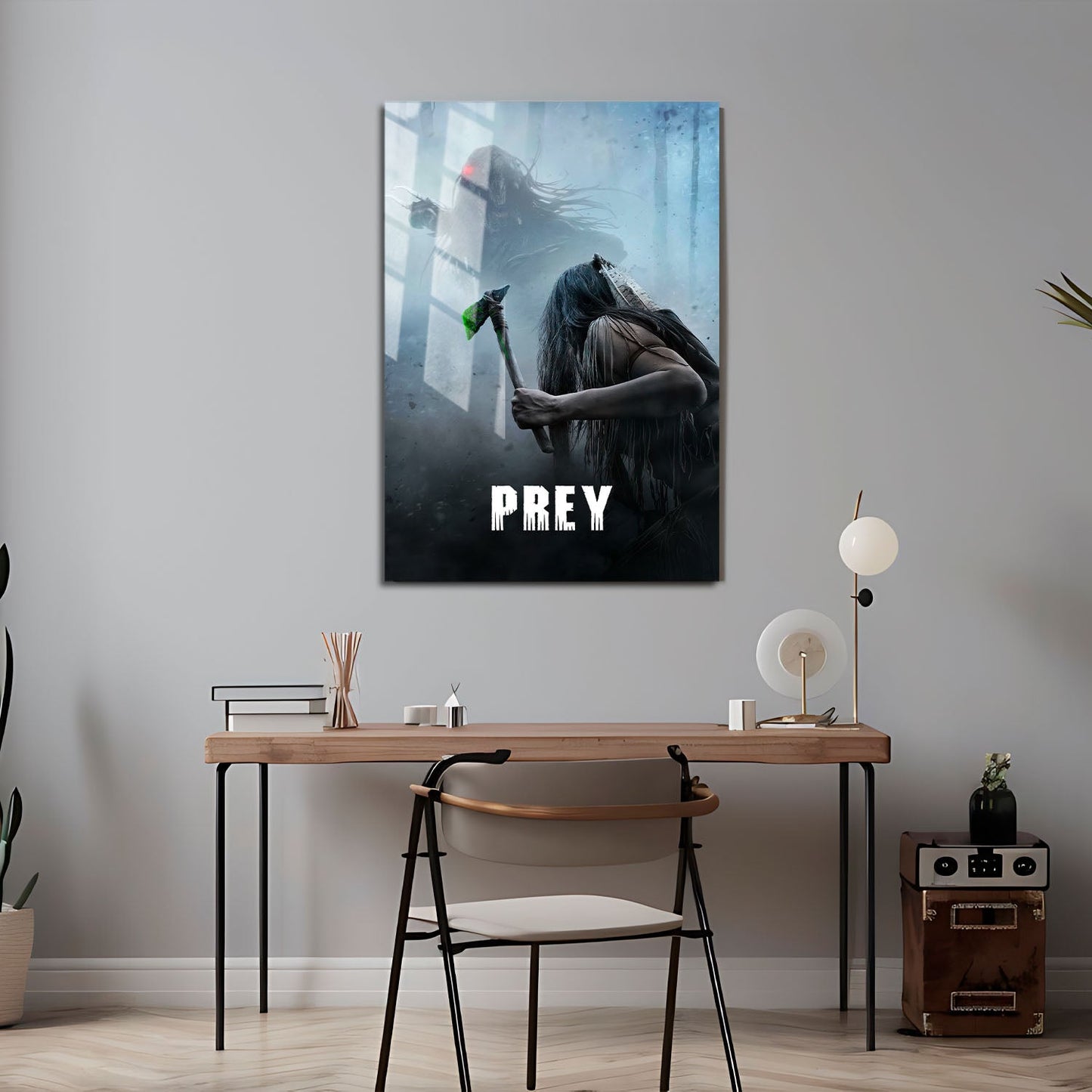 Flex Designs Metal Poster Prey 24 x 36" Home Goods - Movie 2022 Movie Metal Poster