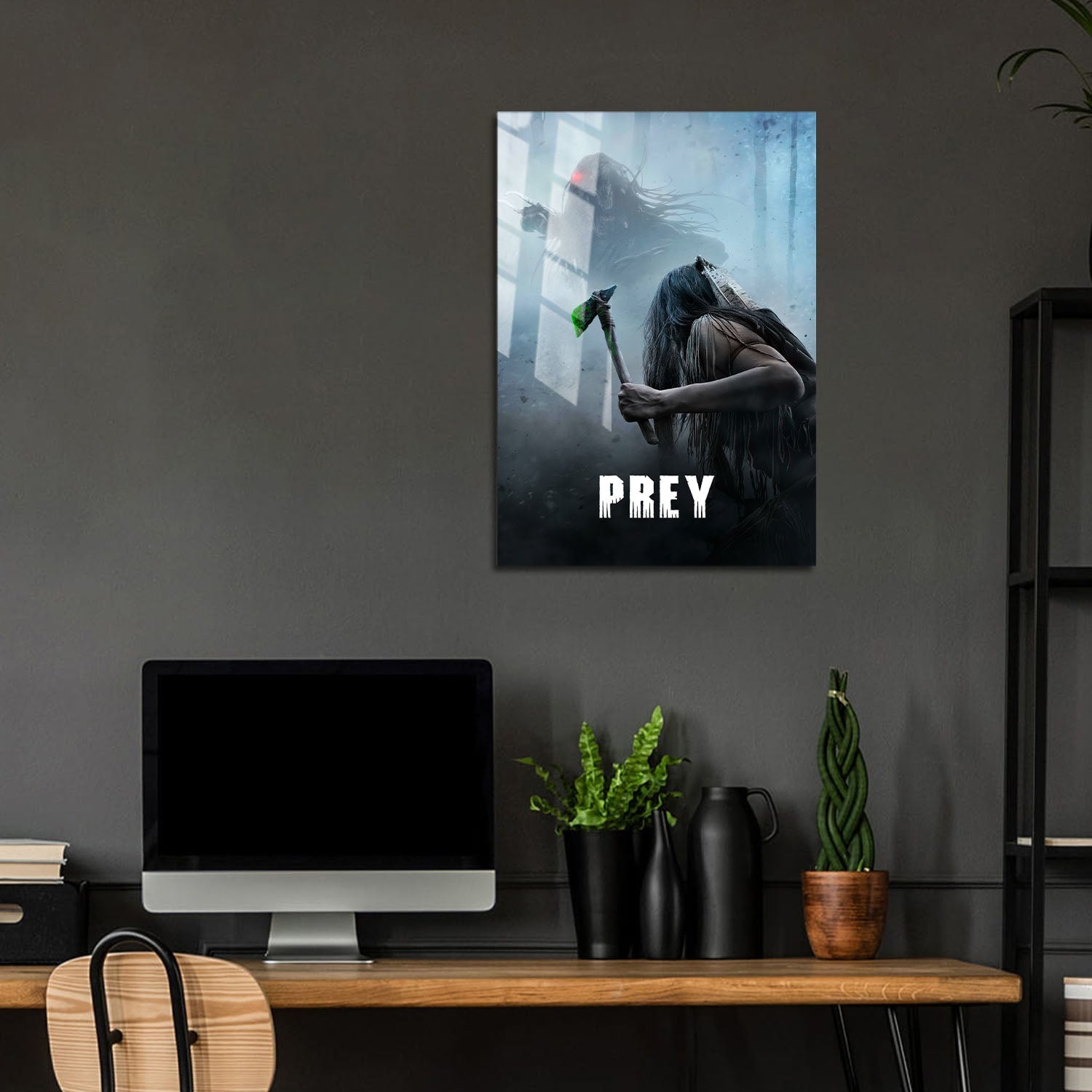 Flex Designs Metal Poster Prey 5 x 7" Home Goods - Movie 2022 Movie Metal Poster