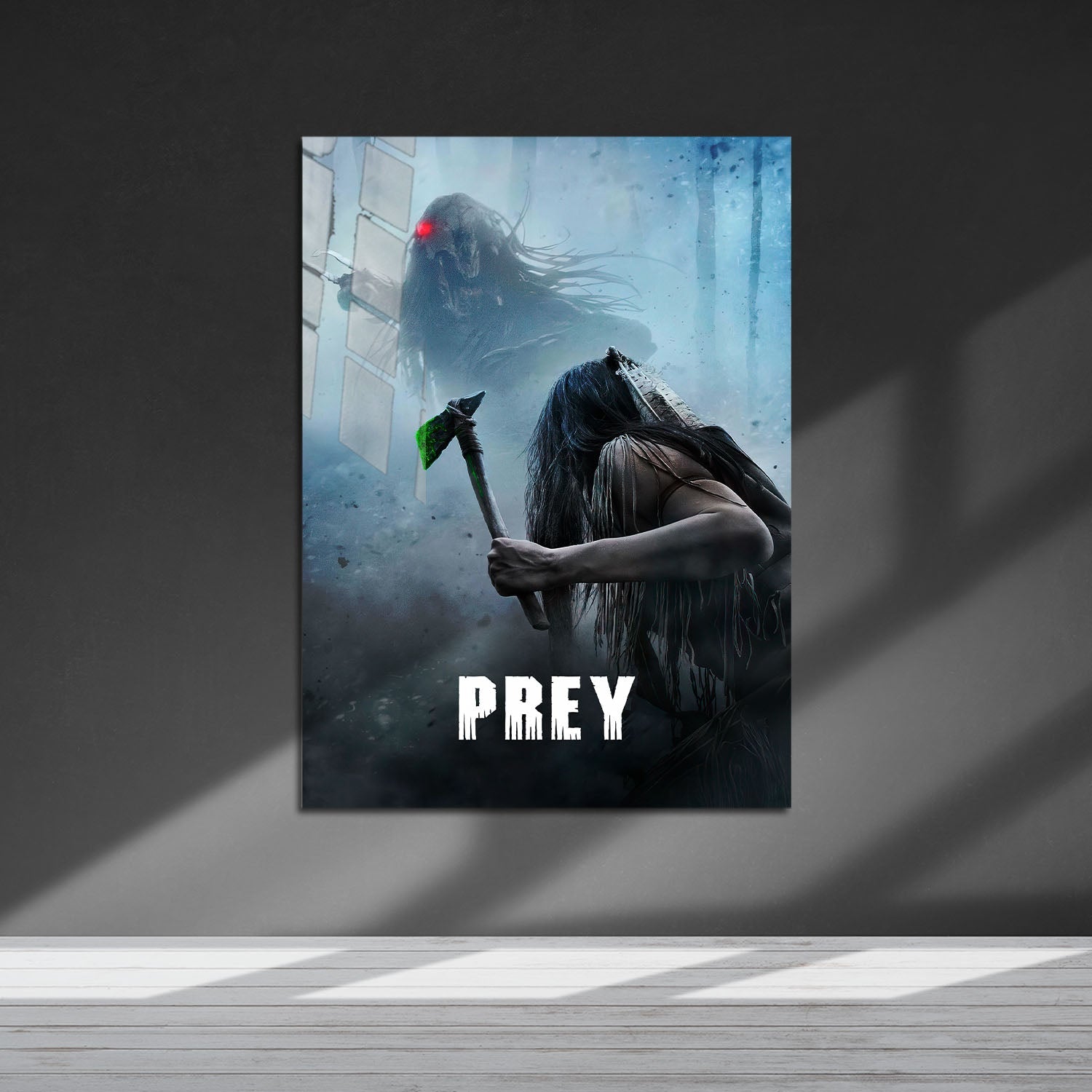 Flex Designs Metal Poster Prey 5 x 7" Home Goods - Movie 2022 Movie Metal Poster