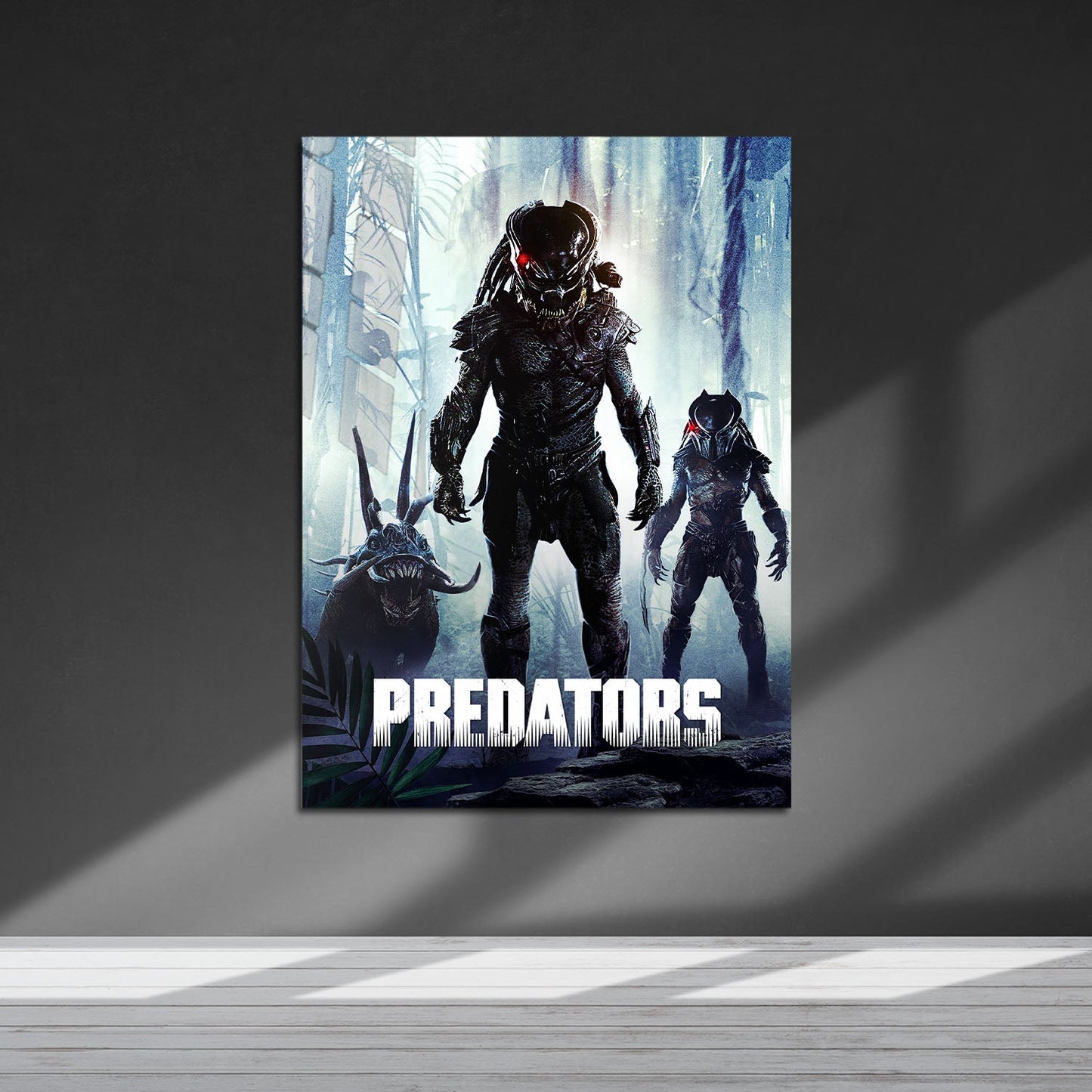 Flex Designs Metal Poster Predators Classic 5 x 7" Home Goods - Movie 2010 Movie Metal Poster