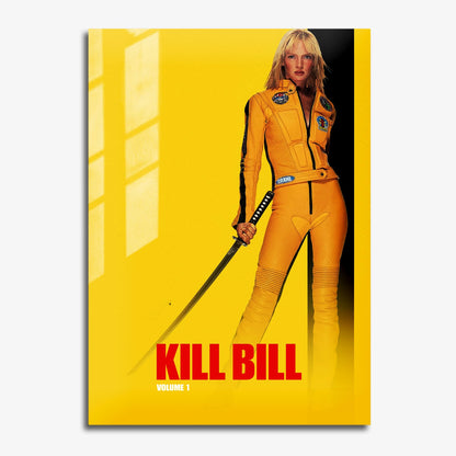 Flex Designs Metal Poster Kill Bill Vol 1 11 x 17" Home Goods - Movie 2003 Movie Metal Poster