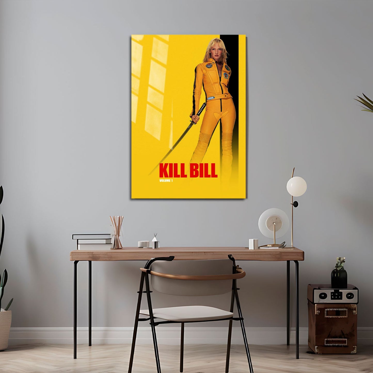 Flex Designs Metal Poster Kill Bill Vol 1 24 x 36" Home Goods - Movie 2003 Movie Metal Poster