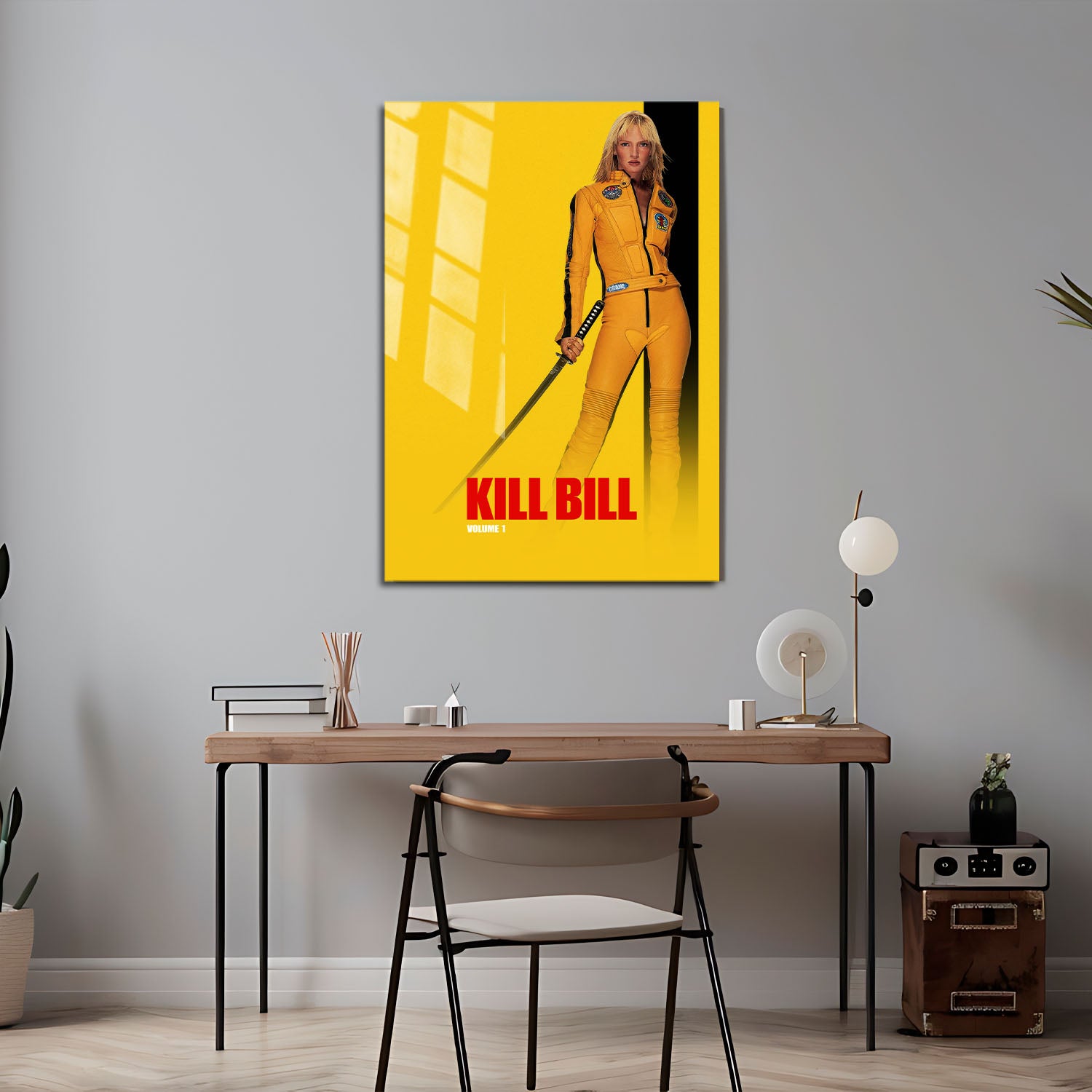 Flex Designs Metal Poster Kill Bill Vol 1 24 x 36" Home Goods - Movie 2003 Movie Metal Poster