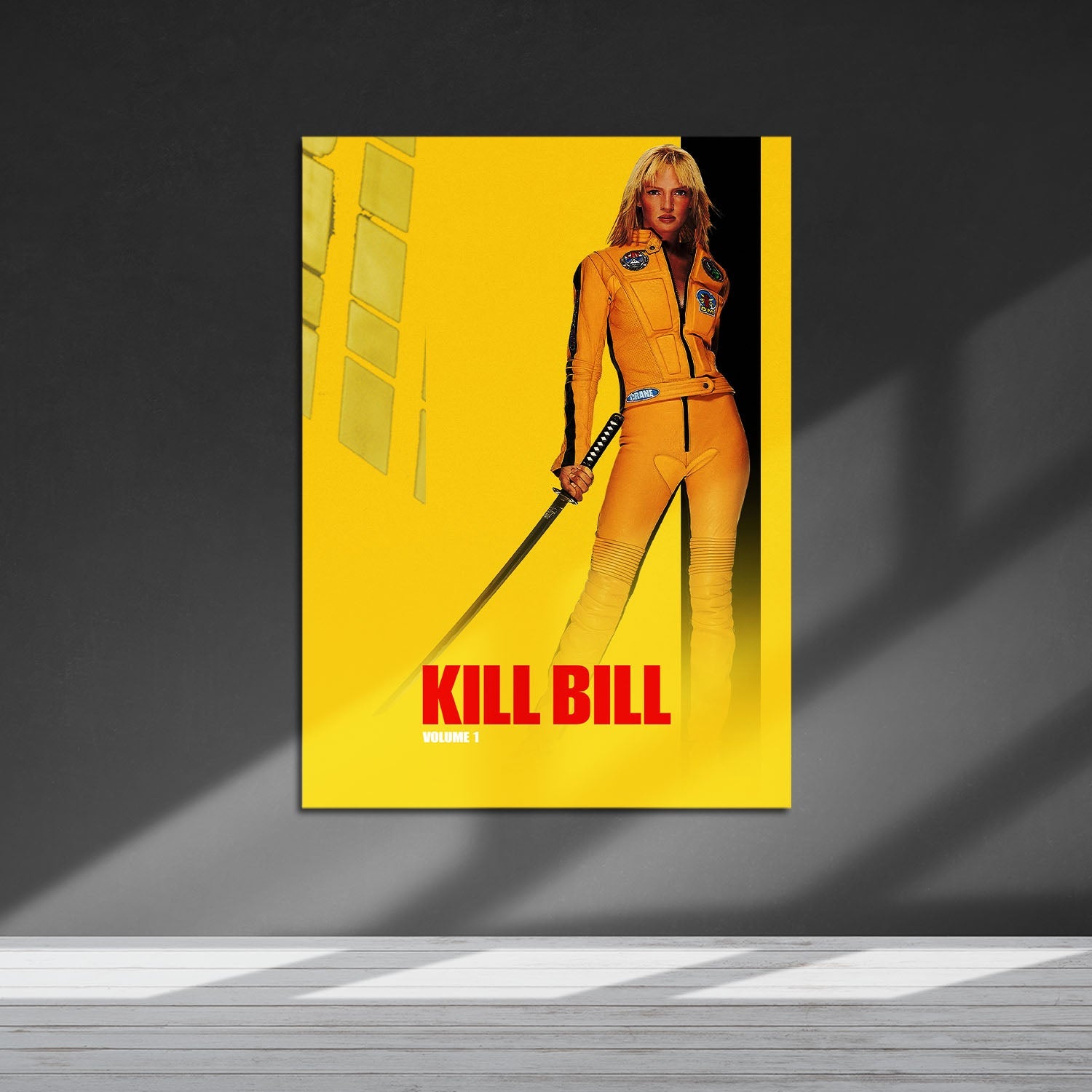 Flex Designs Metal Poster Kill Bill Vol 1 5 x 7" Home Goods - Movie 2003 Movie Metal Poster