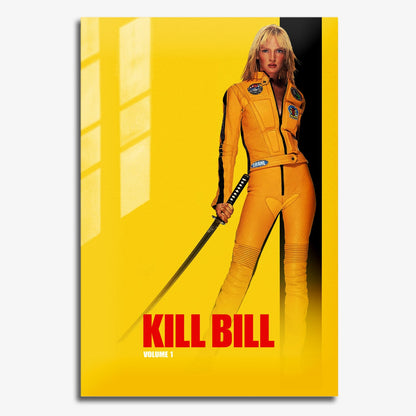Flex Designs Metal Poster Kill Bill Vol 1 11 x 17" Home Goods - Movie 2003 Movie Metal Poster