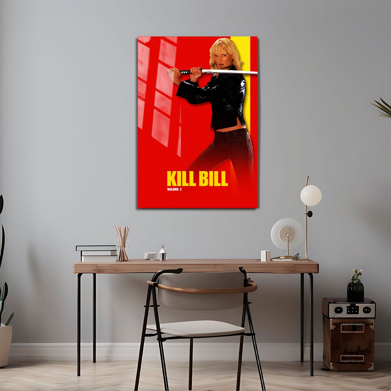 Flex Designs Metal Poster Kill Bill Vol 2 24 x 36" Home Goods - Movie 2004 Movie Metal Poster