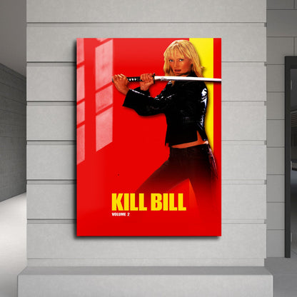 Flex Designs Metal Poster Kill Bill Vol 2 24 x 36" Home Goods - Movie 2004 Movie Metal Poster