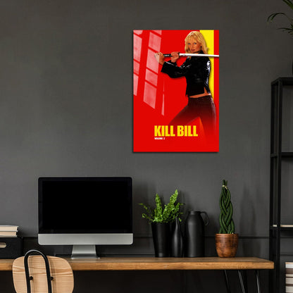 Flex Designs Metal Poster Kill Bill Vol 2 5 x 7" Home Goods - Movie 2004 Movie Metal Poster