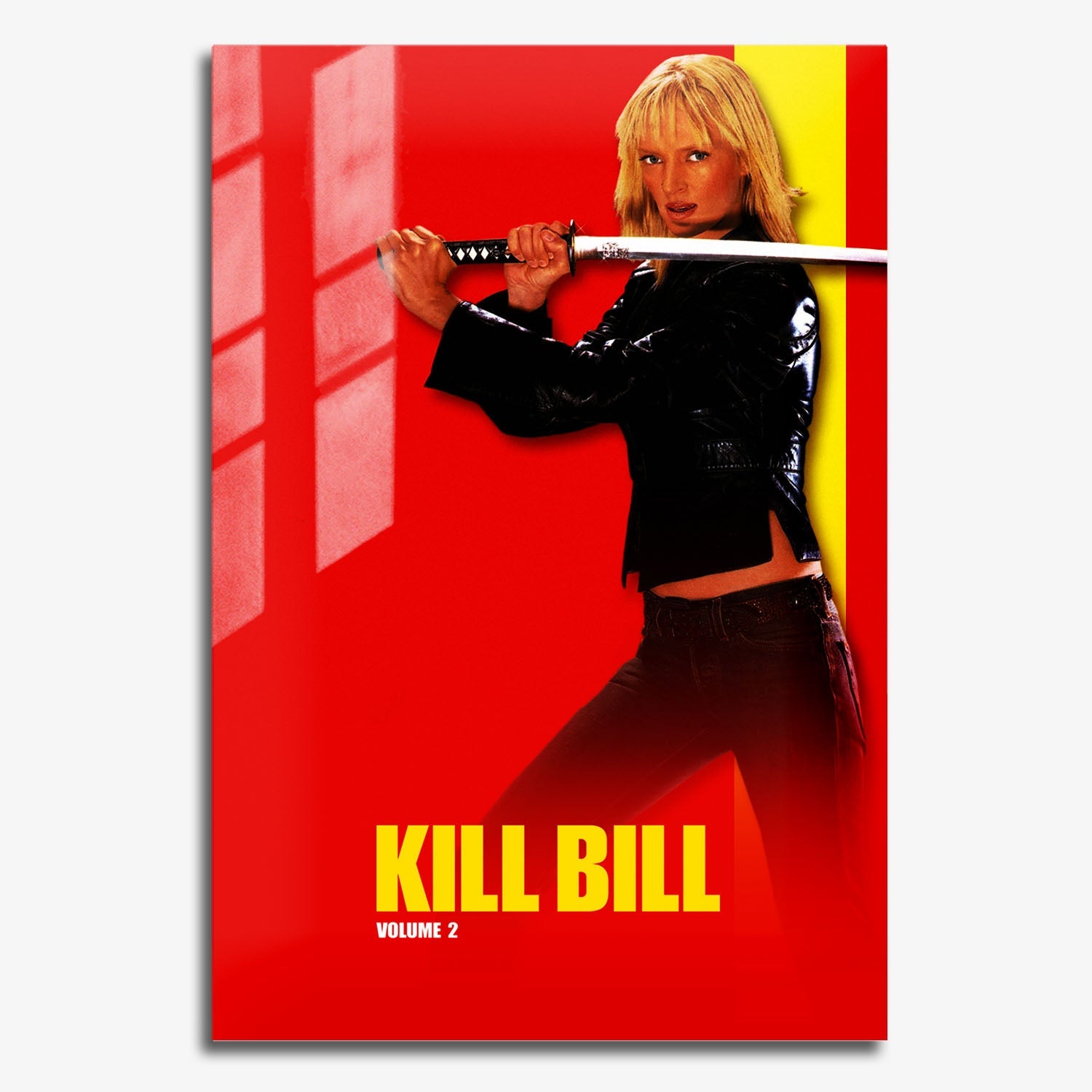 Flex Designs Metal Poster Kill Bill Vol 2 11 x 17" Home Goods - Movie 2004 Movie Metal Poster