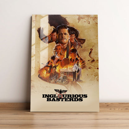 Inglourious Basterds Movie Metal Poster