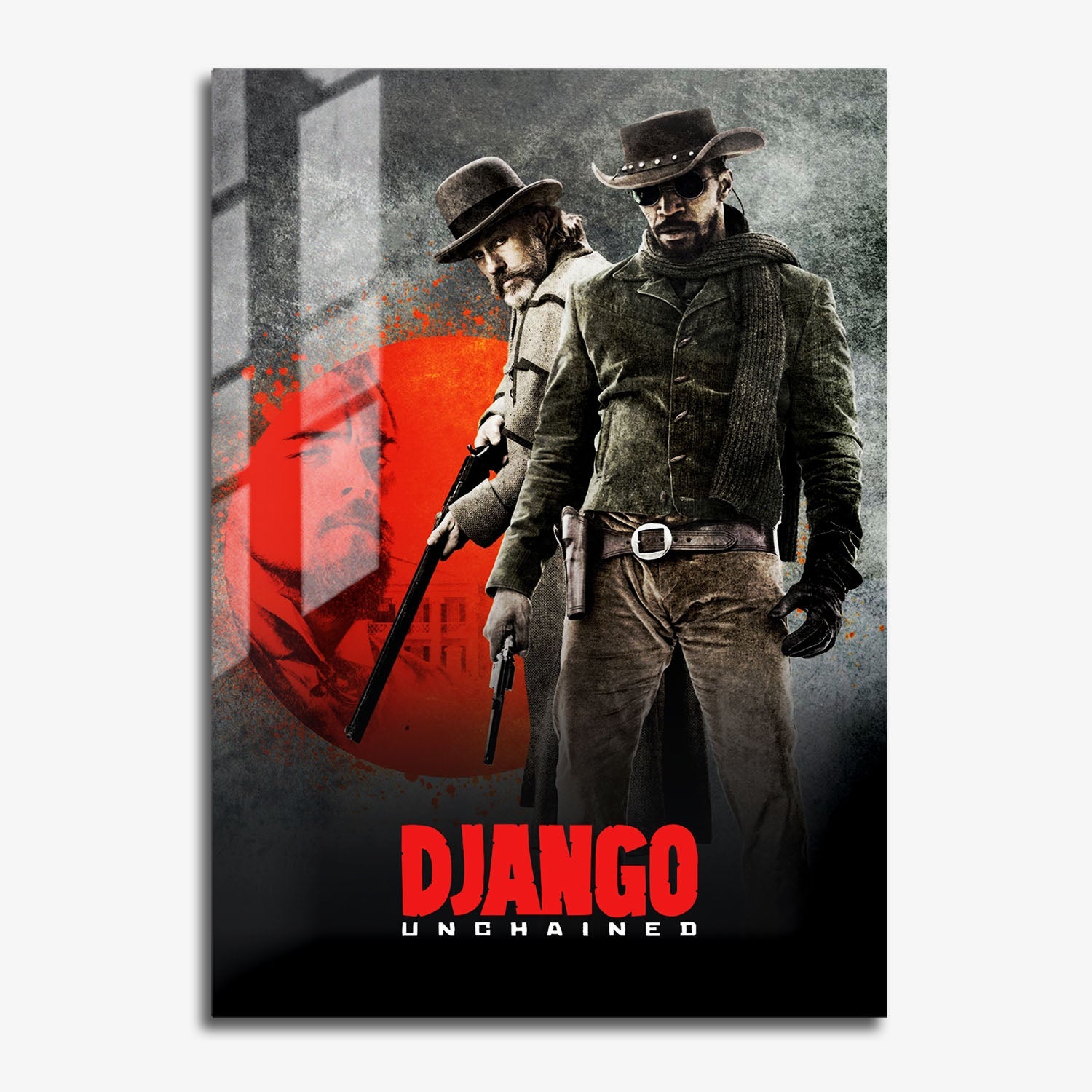Flex Designs Metal Poster Django Unchained 11 x 17" Home Goods - Movie 2012 Movie Metal Poster