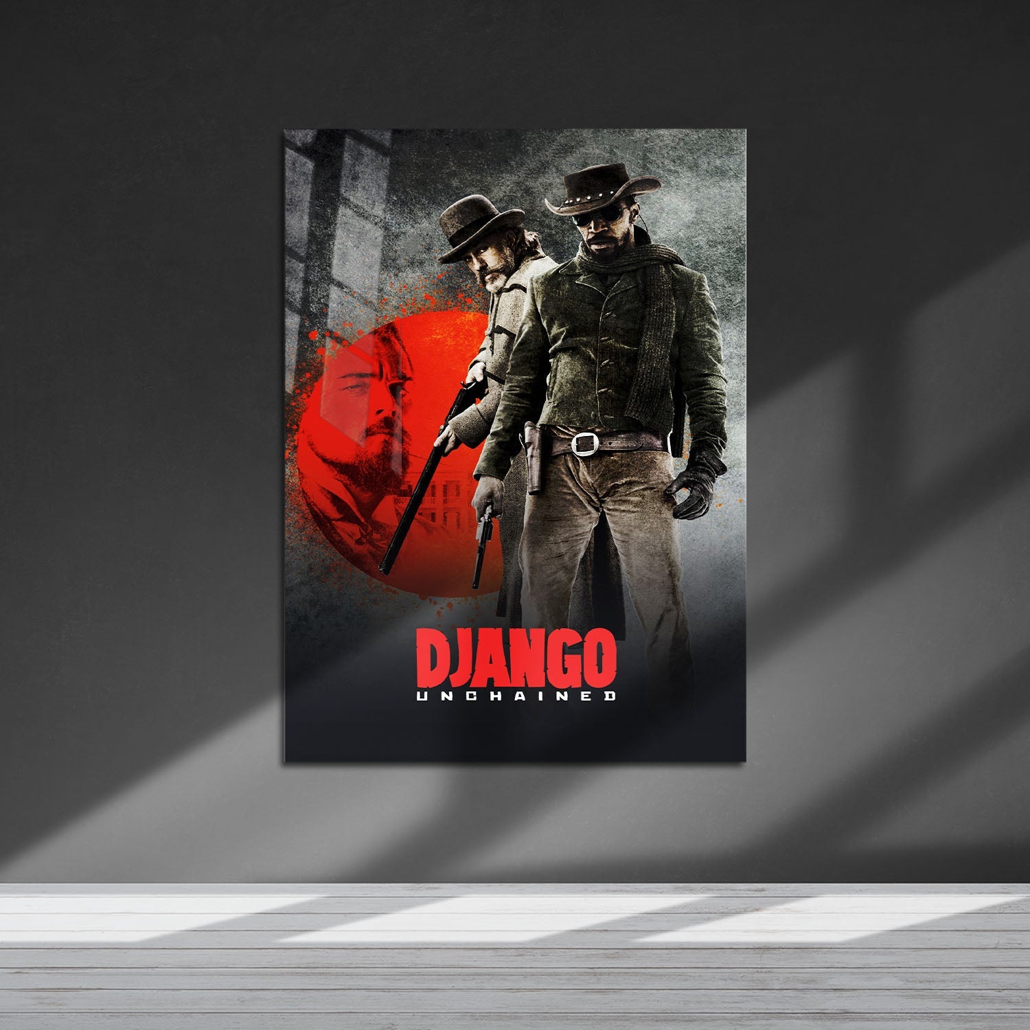 Flex Designs Metal Poster Django Unchained 5 x 7" Home Goods - Movie 2012 Movie Metal Poster