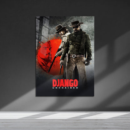Flex Designs Metal Poster Django Unchained 5 x 7" Home Goods - Movie 2012 Movie Metal Poster
