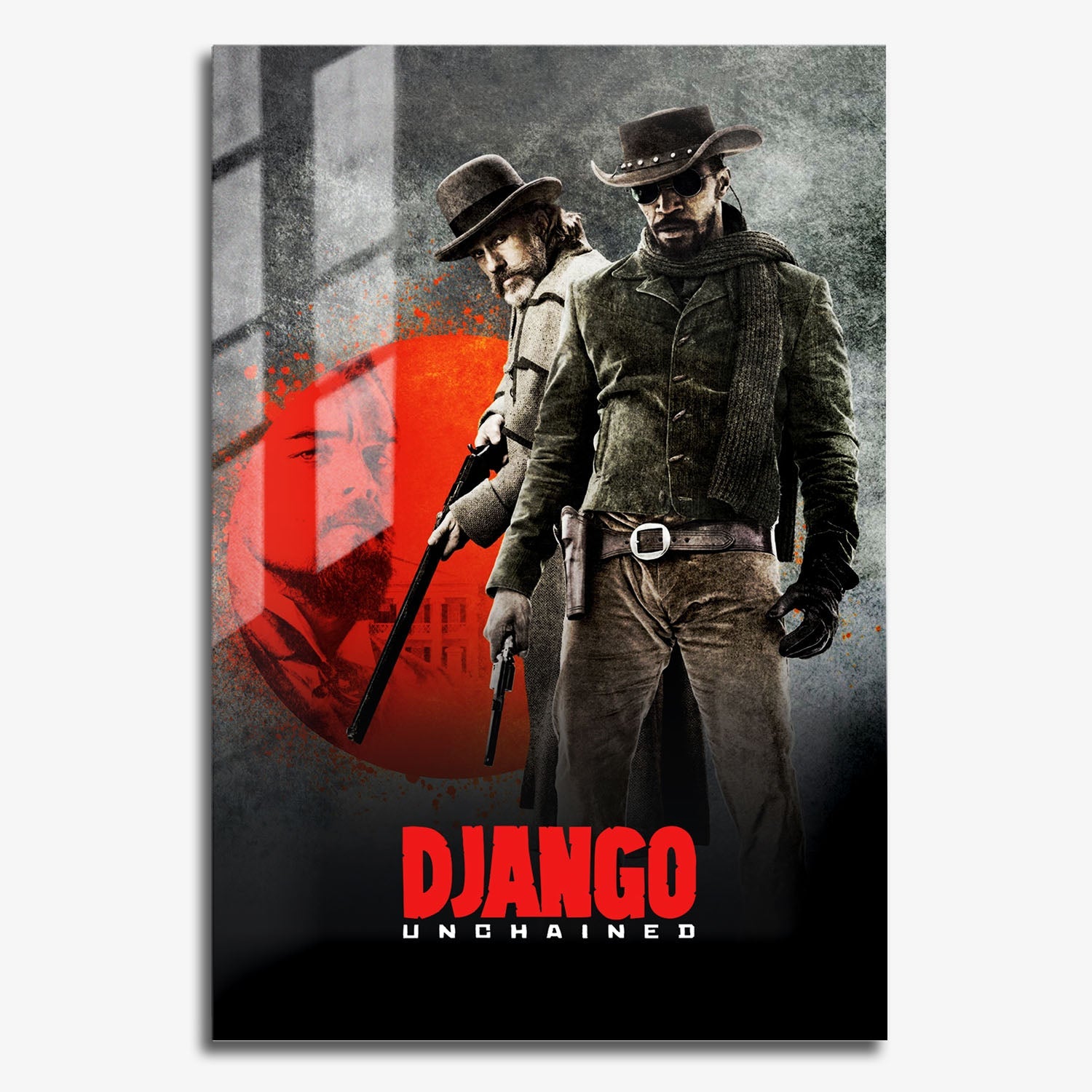 Flex Designs Metal Poster Django Unchained 11 x 17" Home Goods - Movie 2012 Movie Metal Poster