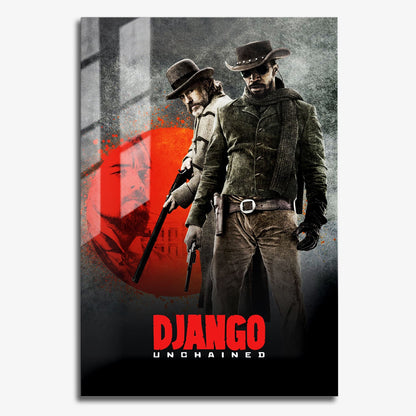 Flex Designs Metal Poster Django Unchained 11 x 17" Home Goods - Movie 2012 Movie Metal Poster