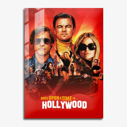 Flex Designs Metal Poster Once Upon a Time in Hollywood 11 x 17" Home Goods - Movie 2019 Movie Metal Poster