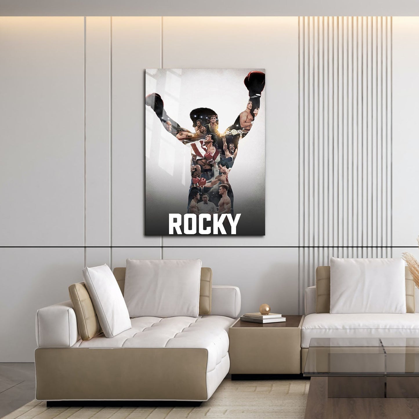 Flex Designs Metal Poster Rocky Collection Classic 16 x 24" Home Goods - Movie  Movie Metal Poster
