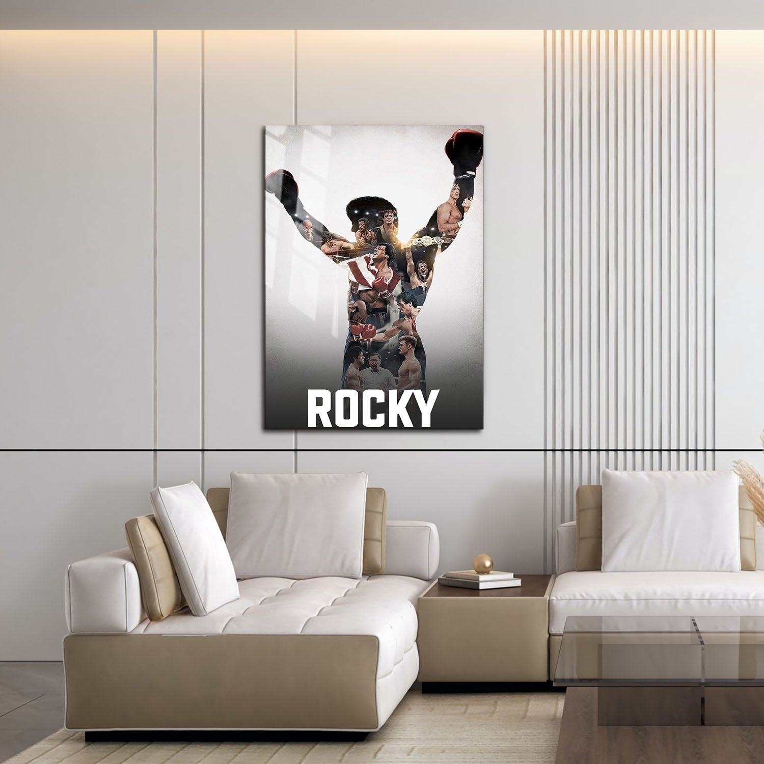 Flex Designs Metal Poster Rocky Collection Classic 16 x 24" Home Goods - Movie  Movie Metal Poster