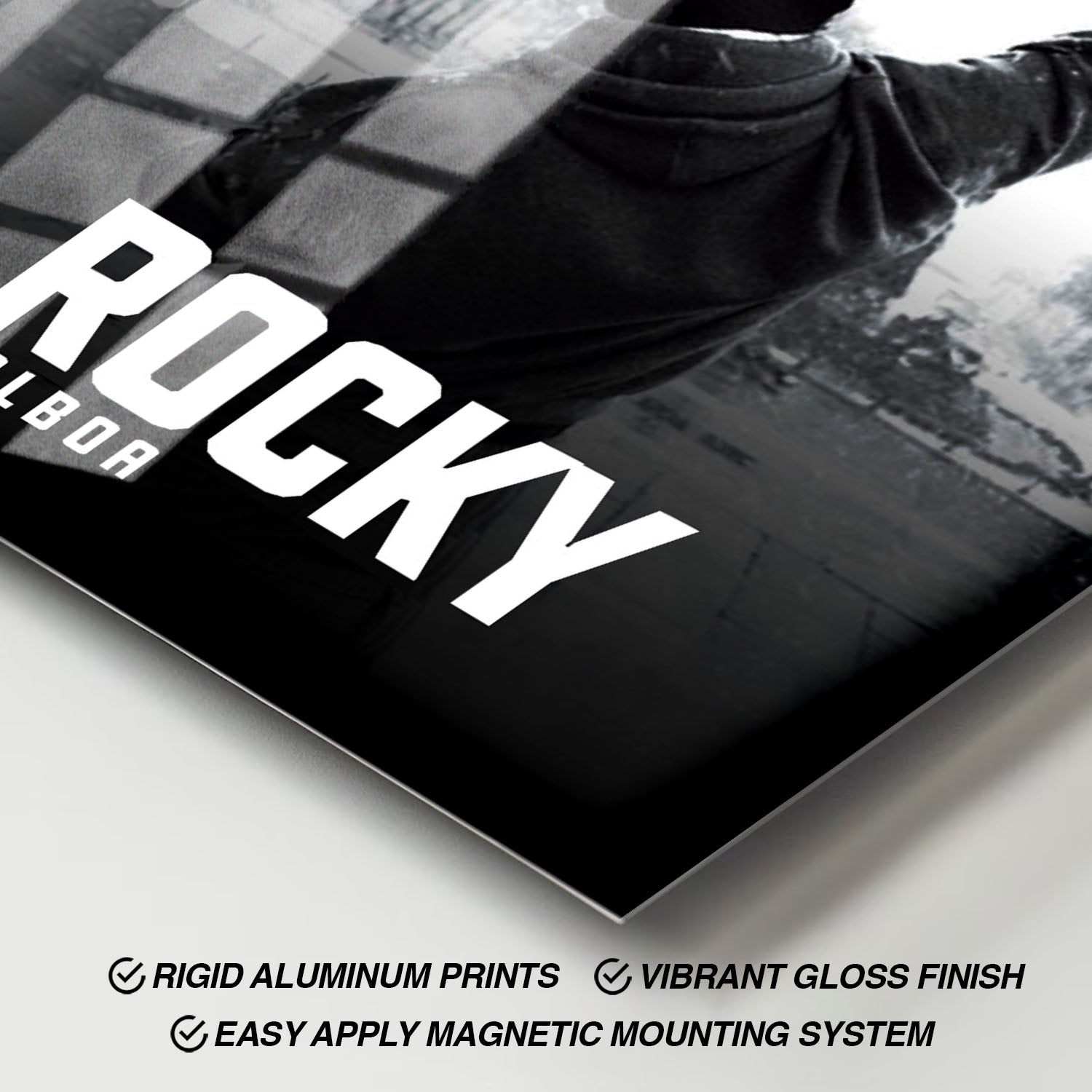 Flex Designs Metal Poster Rocky Balboa Classic 11 x 17" Home Goods - Movie 2006 Movie Metal Poster