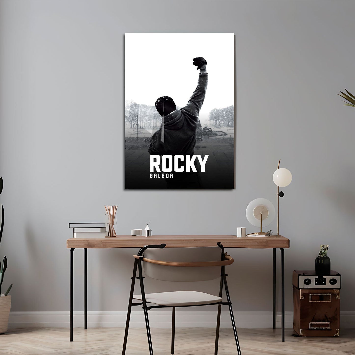 Flex Designs Metal Poster Rocky Balboa Classic 24 x 36" Home Goods - Movie 2006 Movie Metal Poster