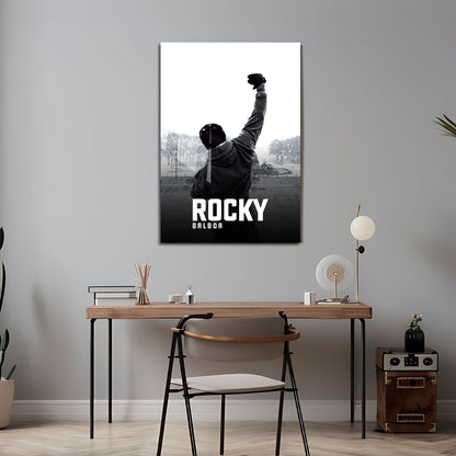Flex Designs Metal Poster Rocky Balboa Classic 24 x 36" Home Goods - Movie 2006 Movie Metal Poster
