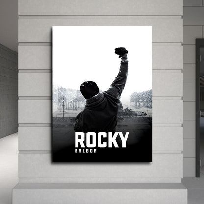 Flex Designs Metal Poster Rocky Balboa Classic 24 x 36" Home Goods - Movie 2006 Movie Metal Poster