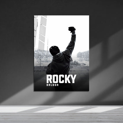 Flex Designs Metal Poster Rocky Balboa Classic 5 x 7" Home Goods - Movie 2006 Movie Metal Poster