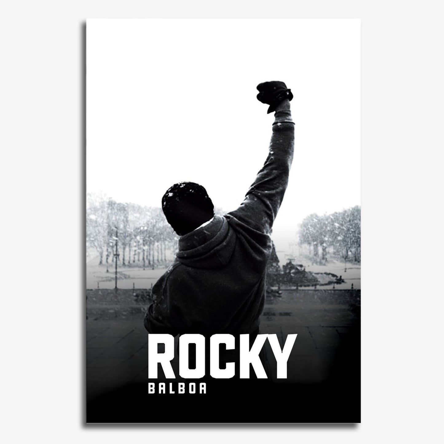 Flex Designs Metal Poster Rocky Balboa Classic 11 x 17" Home Goods - Movie 2006 Movie Metal Poster