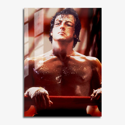 Flex Designs Metal Poster Rocky Key Art 11 x 17" Home Goods - Movie 1976 Movie Metal Poster