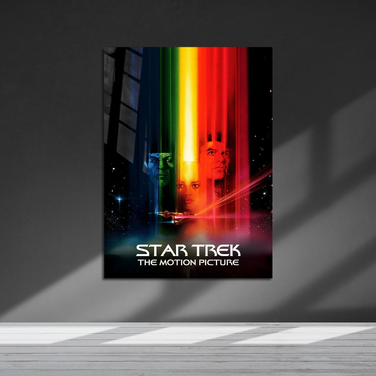 Flex Designs Metal Poster Star Trek The Motion Picture Classic 5 x 7" Home Goods - Movie 1979 Movie Metal Poster
