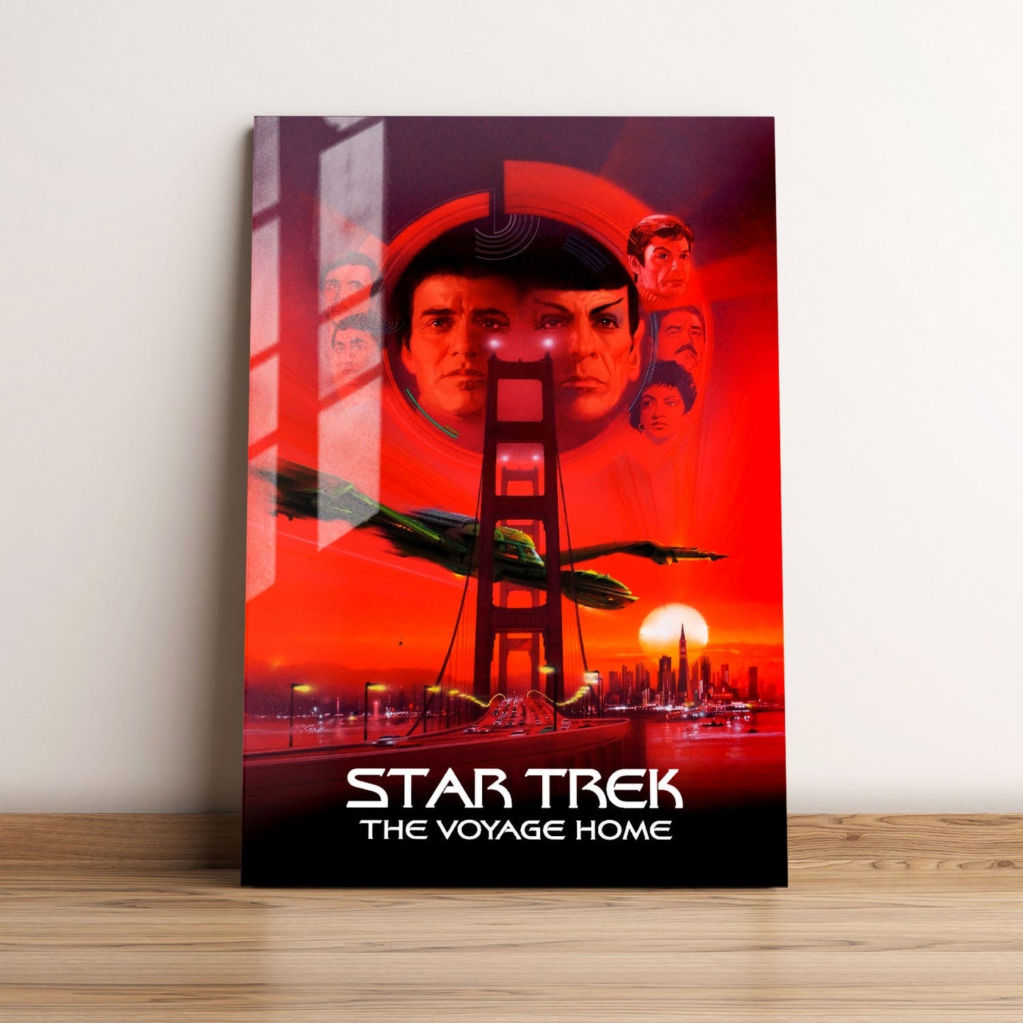 Star Trek IV The Voyage Home Classic Movie Metal Poster