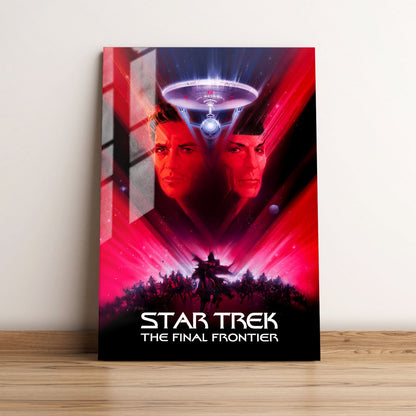 Star Trek V The Final Frontier Classic Movie Metal Poster