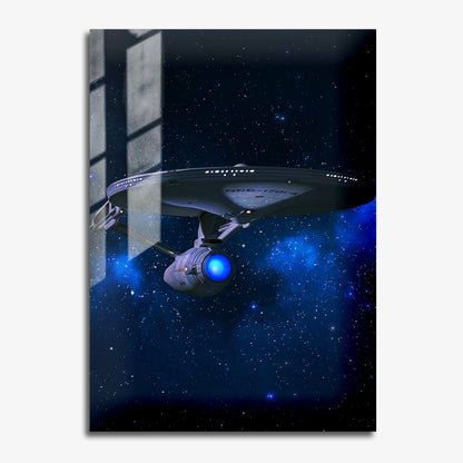 Flex Designs Metal Poster Star Trek Complete Collection Textless 11 x 17" Home Goods - Movie  Movie Metal Poster