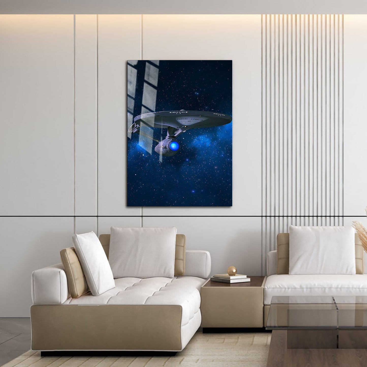 Flex Designs Metal Poster Star Trek Complete Collection Textless 16 x 24" Home Goods - Movie  Movie Metal Poster