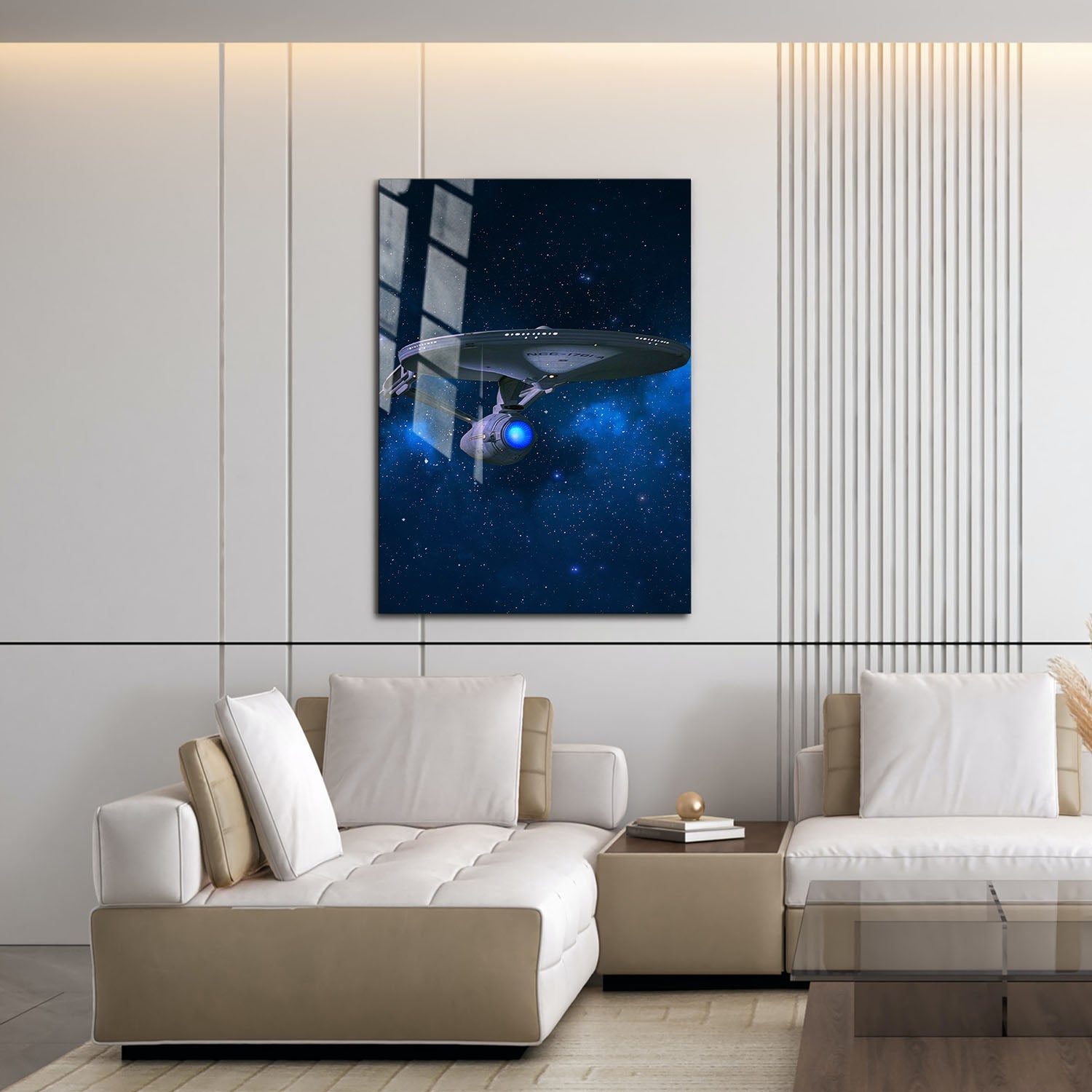 Flex Designs Metal Poster Star Trek Complete Collection Textless 16 x 24" Home Goods - Movie  Movie Metal Poster
