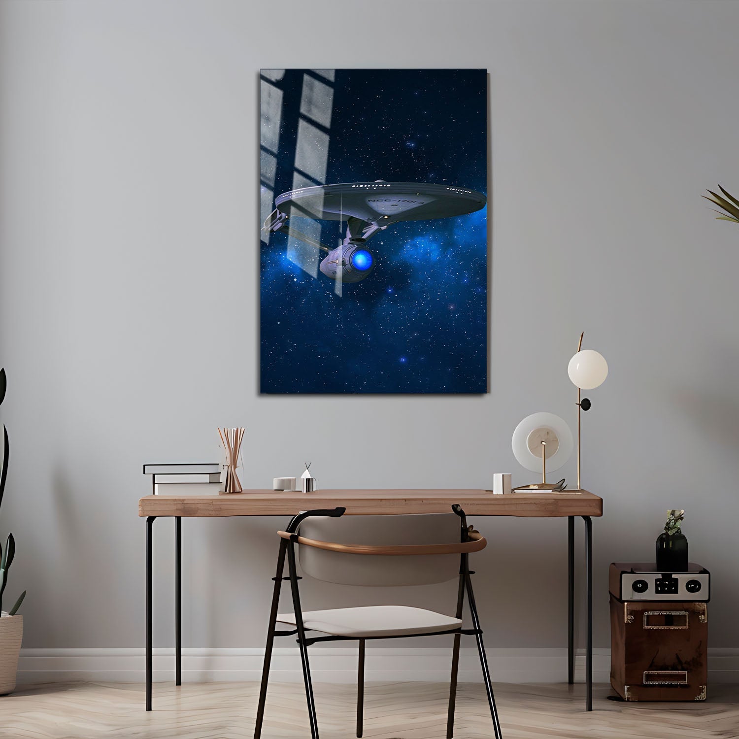 Flex Designs Metal Poster Star Trek Complete Collection Textless 24 x 36" Home Goods - Movie  Movie Metal Poster