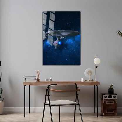 Flex Designs Metal Poster Star Trek Complete Collection Textless 24 x 36" Home Goods - Movie  Movie Metal Poster