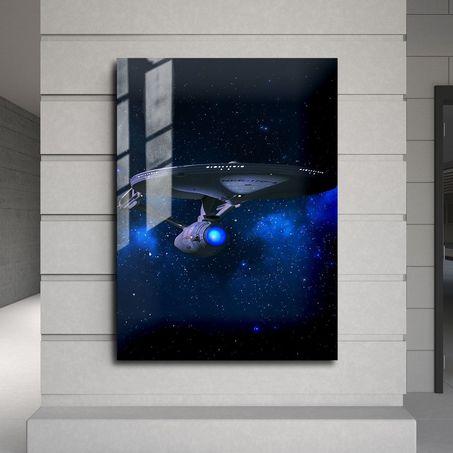 Flex Designs Metal Poster Star Trek Complete Collection Textless 24 x 36" Home Goods - Movie  Movie Metal Poster