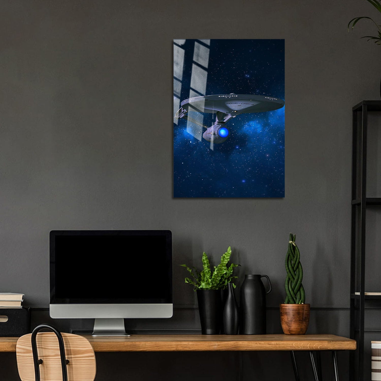 Flex Designs Metal Poster Star Trek Complete Collection Textless 5 x 7" Home Goods - Movie  Movie Metal Poster