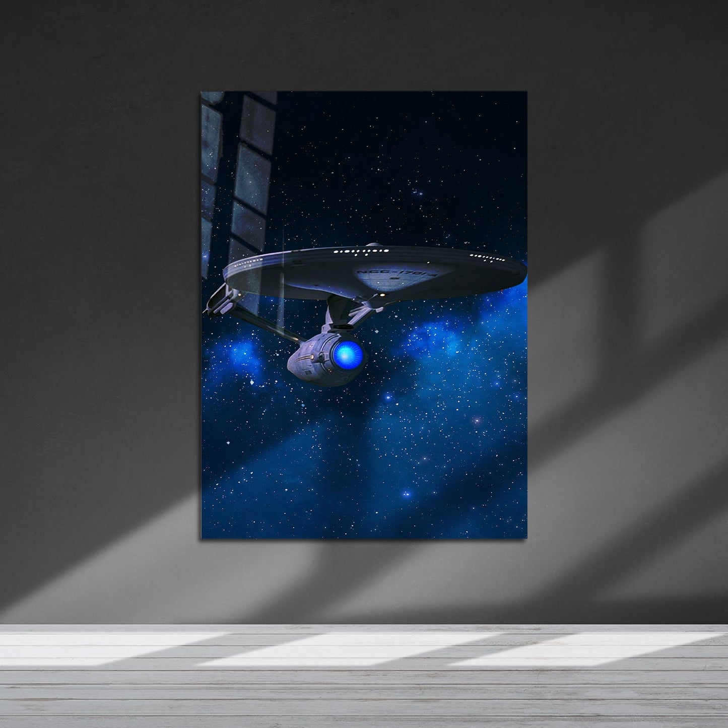 Flex Designs Metal Poster Star Trek Complete Collection Textless 5 x 7" Home Goods - Movie  Movie Metal Poster