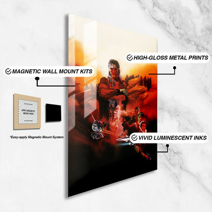 Flex Designs Metal Poster Star Trek II The Wrath of Khan Textless 16 x 24" Home Goods - Movie 1982 Movie Metal Poster