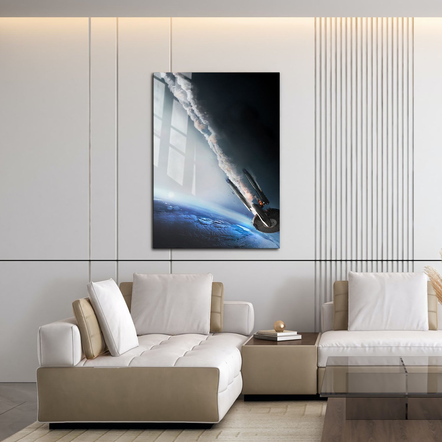 Flex Designs Metal Poster Star Trek Into Darkness Textless 16 x 24" Home Goods - Movie 2013 Movie Metal Poster