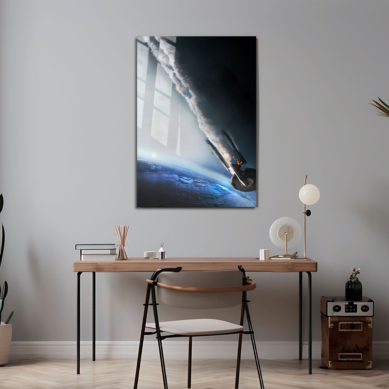 Flex Designs Metal Poster Star Trek Into Darkness Textless 24 x 36" Home Goods - Movie 2013 Movie Metal Poster