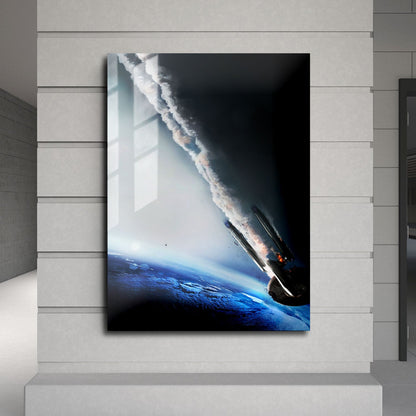 Flex Designs Metal Poster Star Trek Into Darkness Textless 24 x 36" Home Goods - Movie 2013 Movie Metal Poster