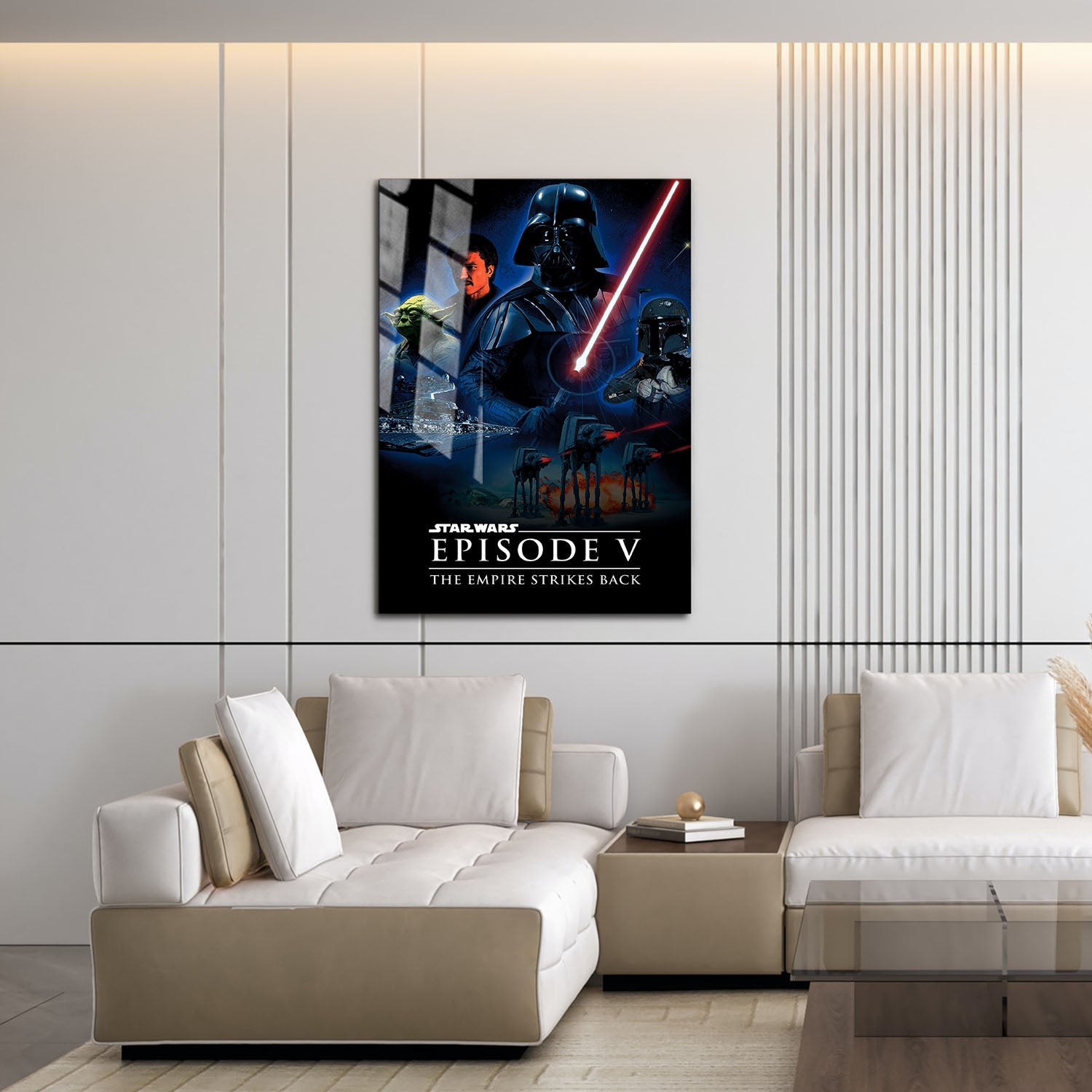 Flex Designs Metal Poster Star Wars Episode V - The Empire Strikes Back 16 x 24" Home Goods - Movie 1980 Movie Metal Poster