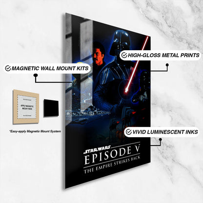 Flex Designs Metal Poster Star Wars Episode V - The Empire Strikes Back 16 x 24" Home Goods - Movie 1980 Movie Metal Poster