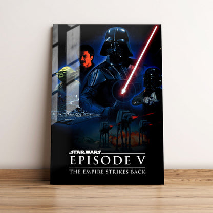 Star Wars Episode V - The Empire Strikes Back Movie Metal Poster